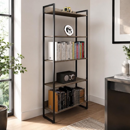 Estante 5 Prateleiras Office Industrial Branco - Martinucci
