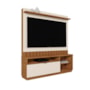 Estante Home Diamantina Canela/Off White 150cm para TV até 60” - Mobler