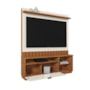 Estante Home Diamantina Canela/Off White 150cm para TV até 60” - Mobler