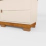 Estante Home Florianópolis 175cm Off White/Canela para TV até 70” - Mobler