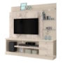 Estante Home Theater Alan Calacata/Off White para TV até 55” - Madetec