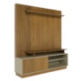 Estante Home Theater Ares Cumaru/Opala para TV até 65” - Madetec