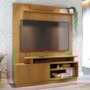 Estante Home Theater Ares Cumaru para TV até 65” - Madetec 
