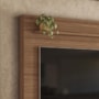 Estante Home Theater Axis Castanho/Off White para TV até 60” - HB Móveis