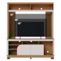 Estante Home Theater Belaya Freijó/Off White Matte para TV até 65” - Colibri