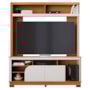 Estante Home Theater Belaya Freijó/Off White Matte para TV até 65” - Colibri