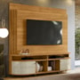 Estante Home Theater Daytona Cumaru/Opala para TV até 65” - Madetec