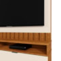 Estante Home Theater Diamantina Canela/Off White para TV até 60” - Mobler