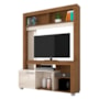 Estante Home Theater Flávia Naturale/Off White para TV até 50” - Madetec