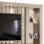 Estante Home Theater Le Mans Fendi/Naturale para TV até 70” - Madetec