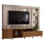 Estante Home Theater Le Mans Fendi/Naturale para TV até 70” - Madetec