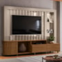 Estante Home Theater Le Mans Fendi/Naturale para TV até 70” - Madetec