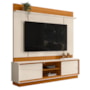 Estante Home Theater Siena Cinamomo/Off White para TV até 75” - Madetec