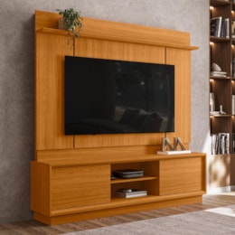 Estante Home Theater Siena Cinamomo para TV até 75” - Madetec