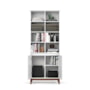 Estante Livreiro EJ Flow 2 Portas Branco – EJ Móveis