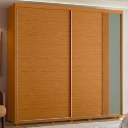 Guarda Roupa Casal Acácia 2 Portas Deslizantes Flex Cinamomo/Sálvia - Móveis Albatroz Guarda Roupa Casal Acácia 2 Portas Deslizantes Flex Cinamomo/Sálvia - Móveis Albatroz