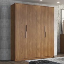 Guarda Roupa Casal Attore 4 Portas Amêndola - Demartêz Guarda Roupa Casal Attore 4 Portas Amêndola - Demartêz