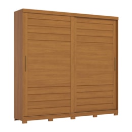 Guarda Roupa Casal Cayman 2 Portas Deslizantes Cinamomo - Móveis Henn