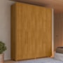 Guarda Roupa Casal Greco 4 Portas Cumaru - Madetec