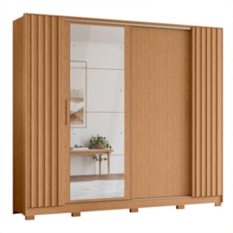 Guarda Roupa Casal Jacarandá 4 Portas Flex Freijó com 4 Espelhos - Móveis Albatroz Guarda Roupa Casal Jacarandá 4 Portas Flex Freijó com 4 Espelhos - Móveis Albatroz