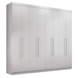 Guarda Roupa Casal Master New 8.4 8 Portas Branco - Santos Andirá Guarda Roupa Casal Master New 8.4 8 Portas Branco - Santos Andirá