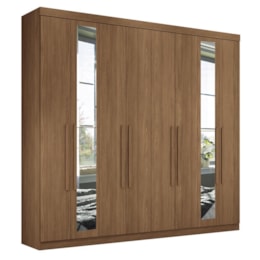 Guarda Roupa Casal Master New 8.4 8 Portas Jatobá com Espelho - Santos Andirá Guarda Roupa Casal Master New 8.4 8 Portas Jatobá com Espelho - Santos Andirá
