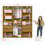 Guarda Roupa Casal Matisse 6 Portas Cumaru com Espelho - Madetec