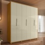 Guarda Roupa Casal Matisse 6 Portas Cumaru/Opala - Madetec