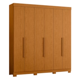 Guarda Roupa Casal Vinci 6 Portas Cinamomo - Móveis Albatroz Guarda Roupa Casal Vinci 6 Portas Cinamomo - Móveis Albatroz