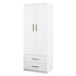 Guarda Roupa Infantil Chiara 2 Portas e 2 Gavetas Branco - Phoenix Baby  Guarda Roupa Infantil Chiara 2 Portas e 2 Gavetas Branco - Phoenix Baby
