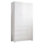 Guarda Roupa Infantil Duda 3 Portas e 3 Gavetas Branco - Phoenix Baby