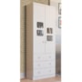 Guarda Roupa Infantil Uli New 2 Portas e 3 Gavetas Branco Brilho - Móveis Peroba