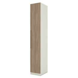 Guarda Roupa Modulado Seletto 1 Porta Areia/Jequitibá - Móveis Henn Guarda Roupa Modulado Seletto 1 Porta Areia/Jequitibá - Móveis Henn