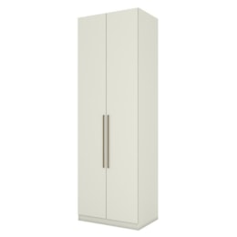 Guarda Roupa Modulado Seletto 2 Portas e 3 Gavetas Areia - Móveis Henn 