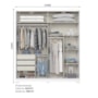 Guarda Roupa Verg 02 Portas Deslizantes Branco - Móveis Henn