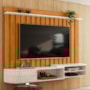 Home Painel Suspenso Ímola Cinamomo/Off White para TV até 75” - Madetec