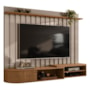 Home Painel Suspenso Ímola Fendi/Naturale para TV até 75” - Madetec