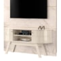 Home Piso-Teto Silverstone Calacata/Off White para TV até 65” - Madetec