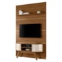 Home Piso-Teto Silverstone Naturale/Off White para TV até 65” - Madetec