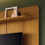 Home Suspenso Galax Cinamomo/Off White para TV até 70” - HB Móveis