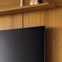 Home Suspenso Galax Cinamomo/Off White para TV até 70” - HB Móveis