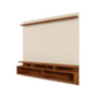 Home Suspenso Morretes 180cm Off White/Canela para TV até 70” - Mobler