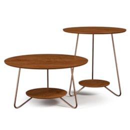 Jogo de Mesas de Centro e Apoio Liz Freijó – EJ Móveis