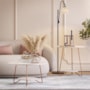 Jogo de Mesas de Centro e Apoio Liz Off White – EJ Móveis