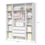 Jogo de Quarto Infantil Guarda Roupa Luna Max 4 Portas e Berço Evolution Branco Fosco - Reller Móveis 