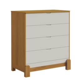 Jogo de Quarto Infantil Lotus Frisado Cômoda 4 Gavetas e Berço Areia Fosco/Savana - Reller Móveis Jogo de Quarto Infantil Lotus Frisado Cômoda 4 Gavetas e Berço Areia Fosco/Savana - Reller Móveis