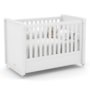 Jogo de Quarto Infantil Tutto New com Berço e Cômoda 4 Gavetas Branco Soft - Matic Móveis