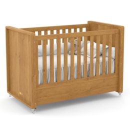 Jogo de Quarto Infantil Tutto New com Berço e Cômoda 4 Gavetas Freijó/Branco Soft - Matic Móveis   Jogo de Quarto Infantil Tutto New com Berço e Cômoda 4 Gavetas Freijó/Branco Soft - Matic Móveis