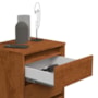 Kit 2 Mesa de Cabeceira Retrô Wood 3 Gavetas Freijó – EJ Móveis