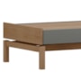 Mesa de Centro Barcelona 1 Gaveta Oak/Ferrolack - Finestra Móveis